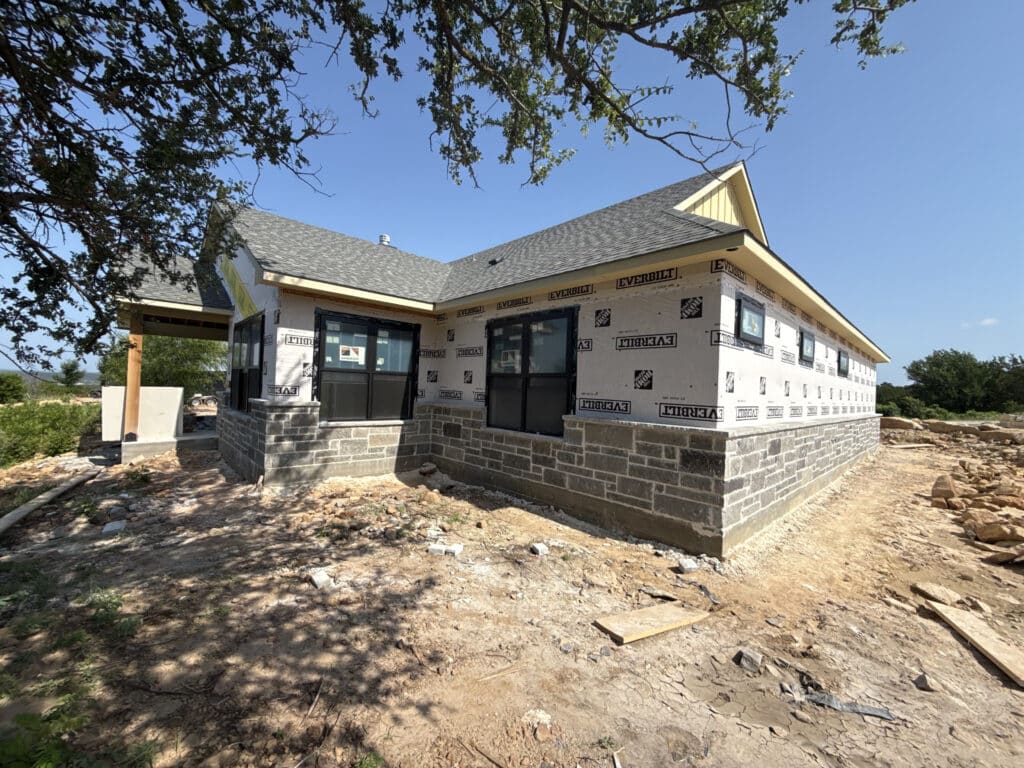 New Home Build Housewrap