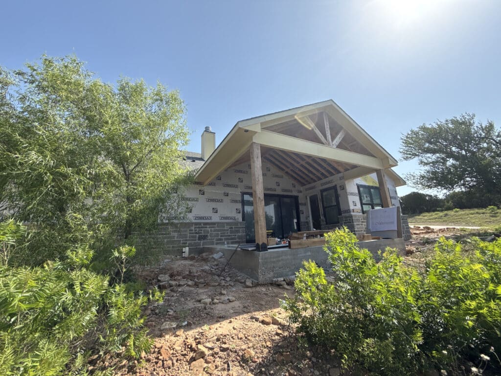 New Home Build Side Angle