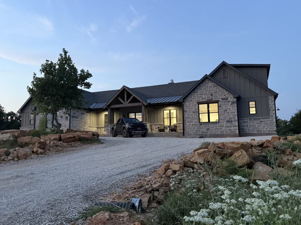 New Home Build Driveway