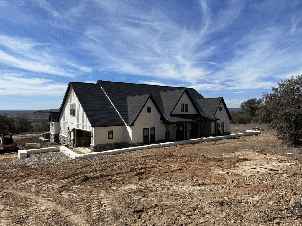 New Home Build In Construction