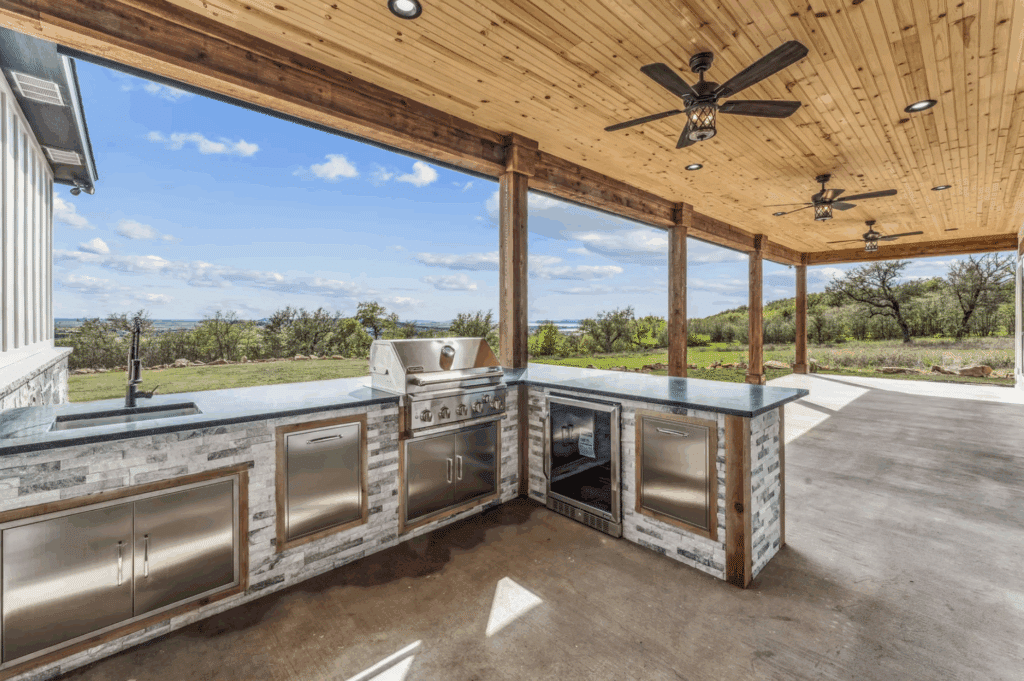 New Home Build Outdoor Space